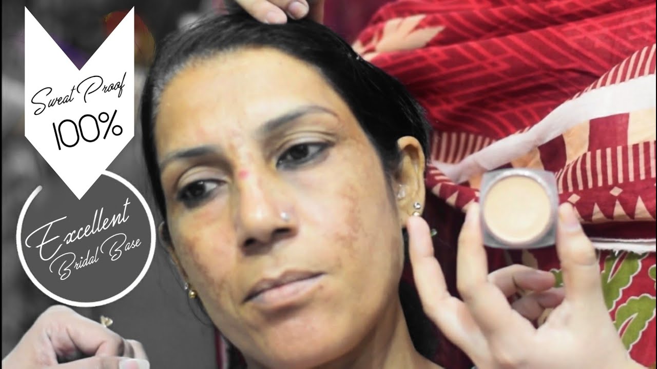 Excellent Bridal Base for | Oily Skin in Summer | Sweat Proof, Long Lasting Coverage Oil Free Makeup