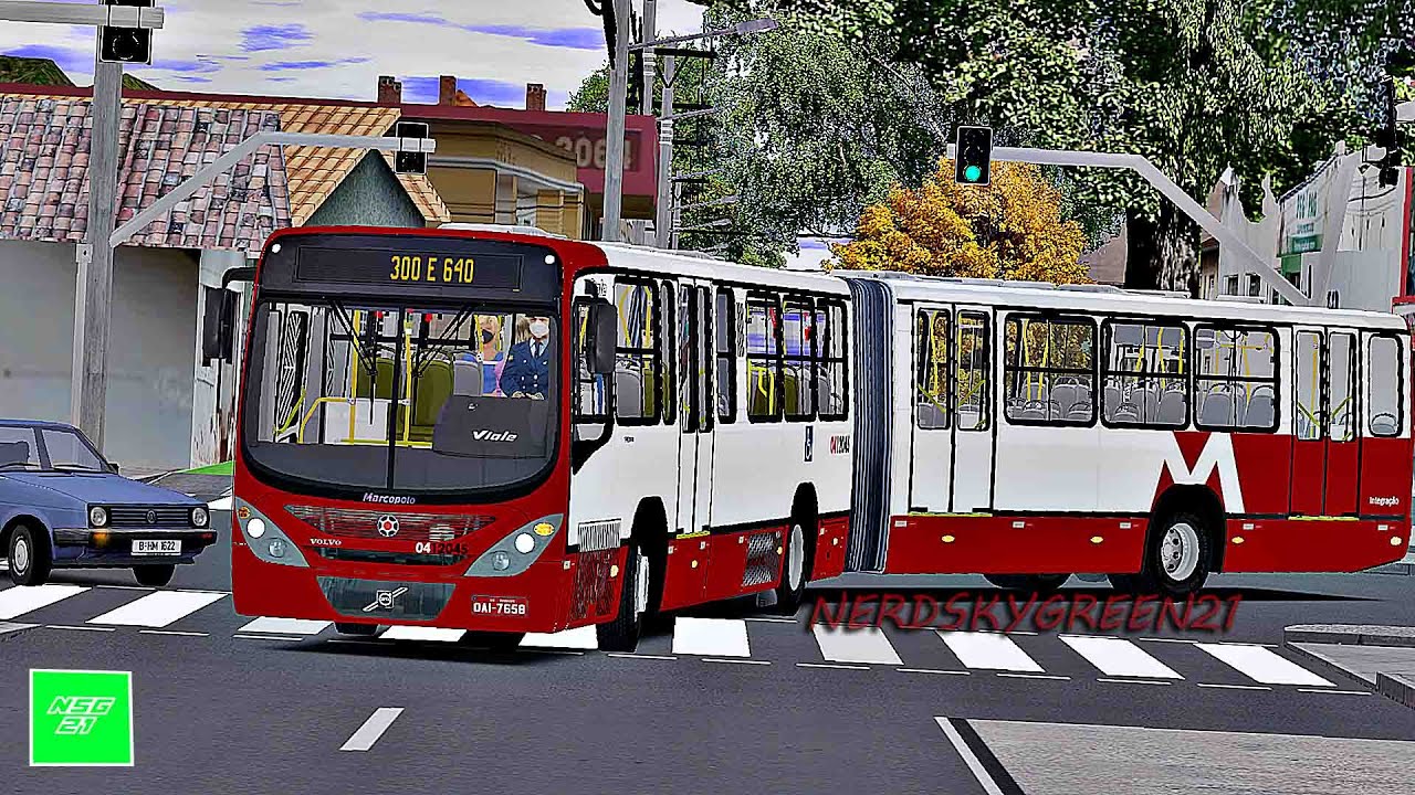 [OMSI 2] NOVA LINHA BRT NO MINAS VALE V3. Marcopolo Gran Viale VOLVO B12M +G27/ N. Integração