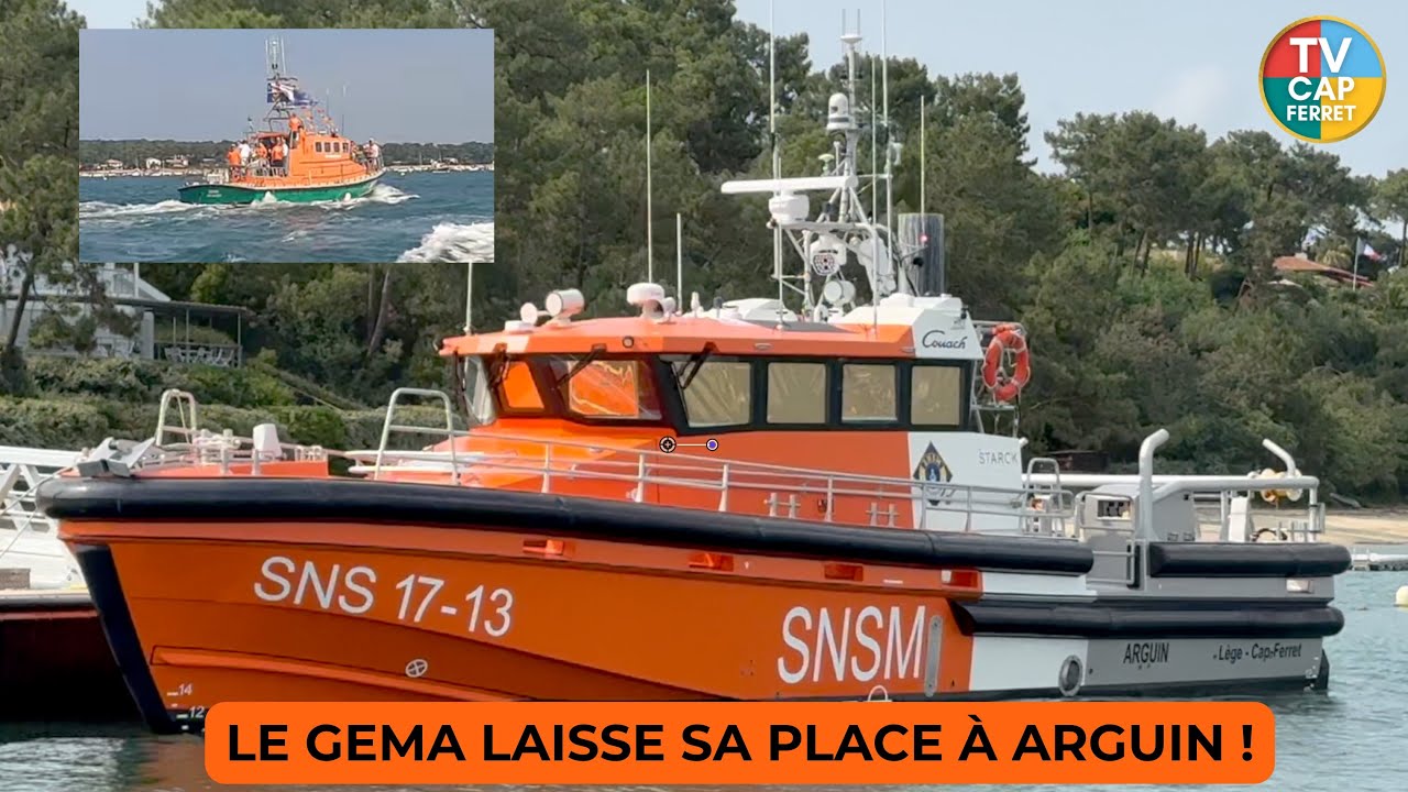 SNSM : ARGUIN  Bateau d&rsquo;Exception sign&eacute; Starck et construit par Couach