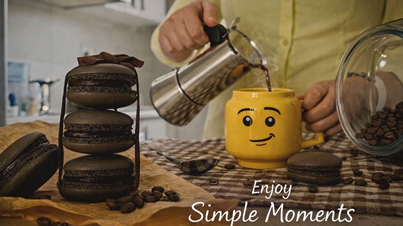 Slow Living and Cozy Baking | Macarons from Scratch & LEGO Therapy
