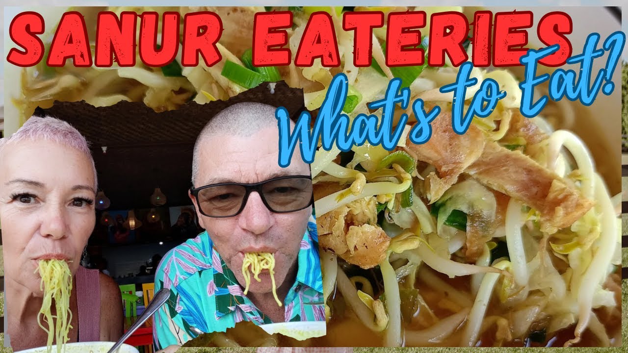 3 AWESOME Lunches in SANUR BALI