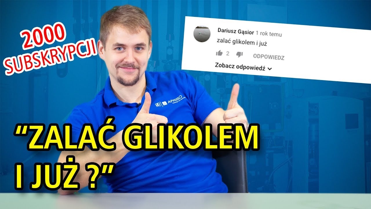 Czy instalacje można zalać glikolem? Pytania i odpowiedzi. AFRISOpl
