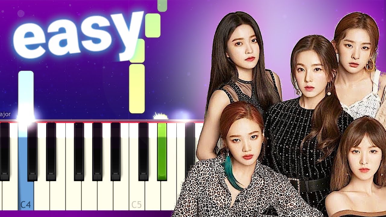 Red Velvet 레드벨벳 - Psycho (100% EASY PIANO TUTORIAL)