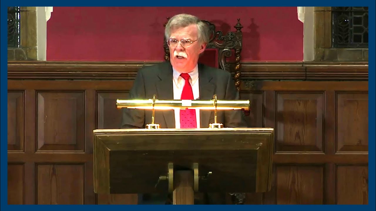 International Criminal Court | John Bolton | Oxford Union