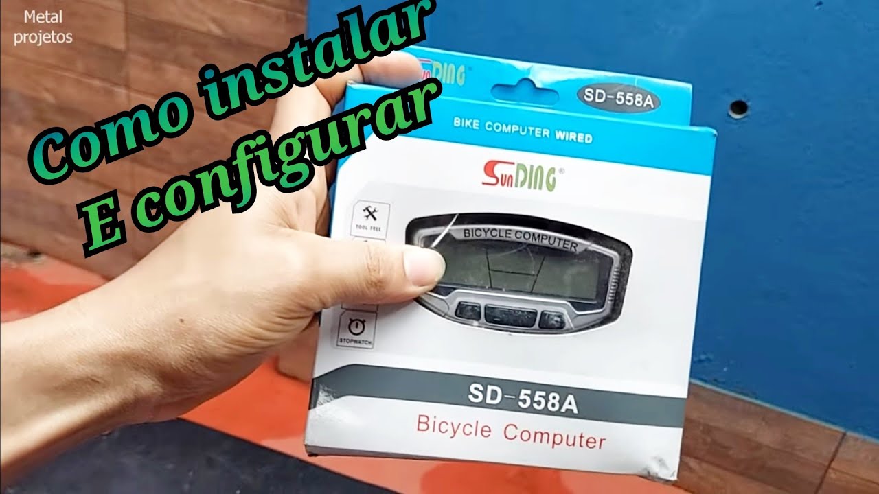 como instalar e configurar velocímetro na bicicleta 🚲