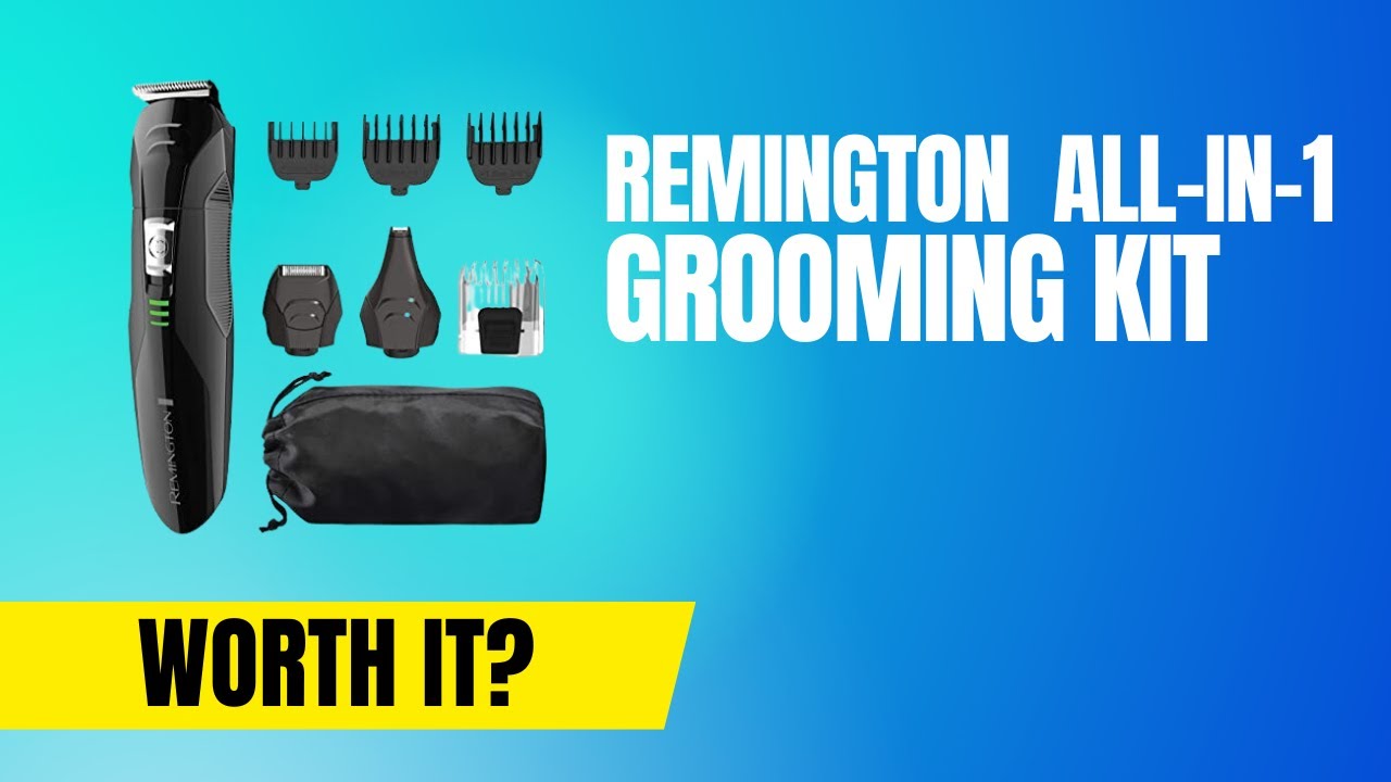 Remington Men's Shaver Trimmer All In One Grooming Kit - WORTH IT?