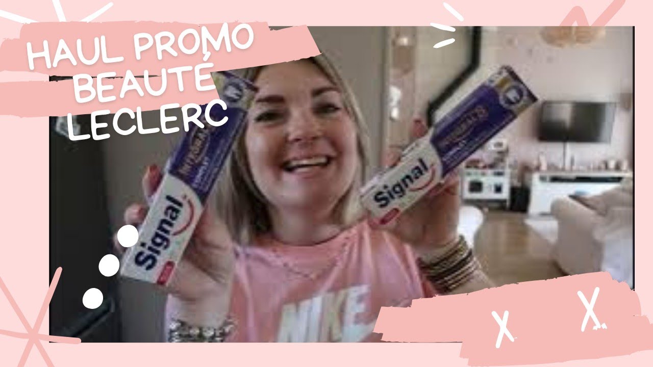 💸| HAUL PROMO BEAUTE LECLERC |🤪 Sans filtres 🤣