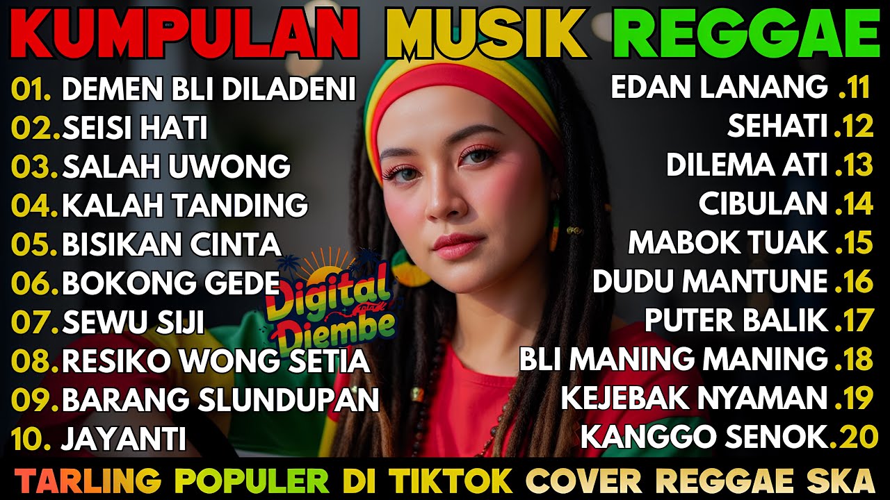 KUMPULAN TARLING REGGAE TERBARU ENAK BUAT NYANTAI DAN PERJALANAN, KANGGO SENOK, SEISI HATI, SEHATI