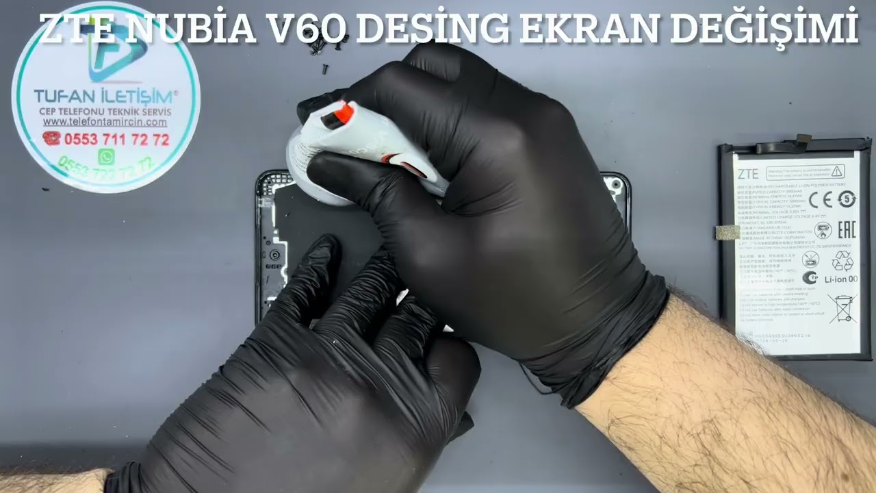 Zte Nubia V60 Desing Ekran Değişimi 