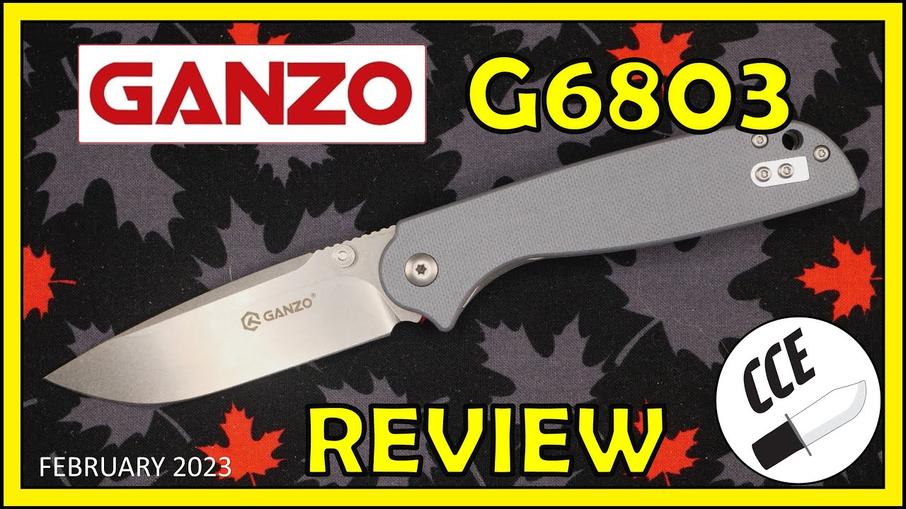 ONE BIG FLAW!! - A Full Review of the Ganzo G6803 -  Budget Liner Lock with Thumbstud Deployment.
