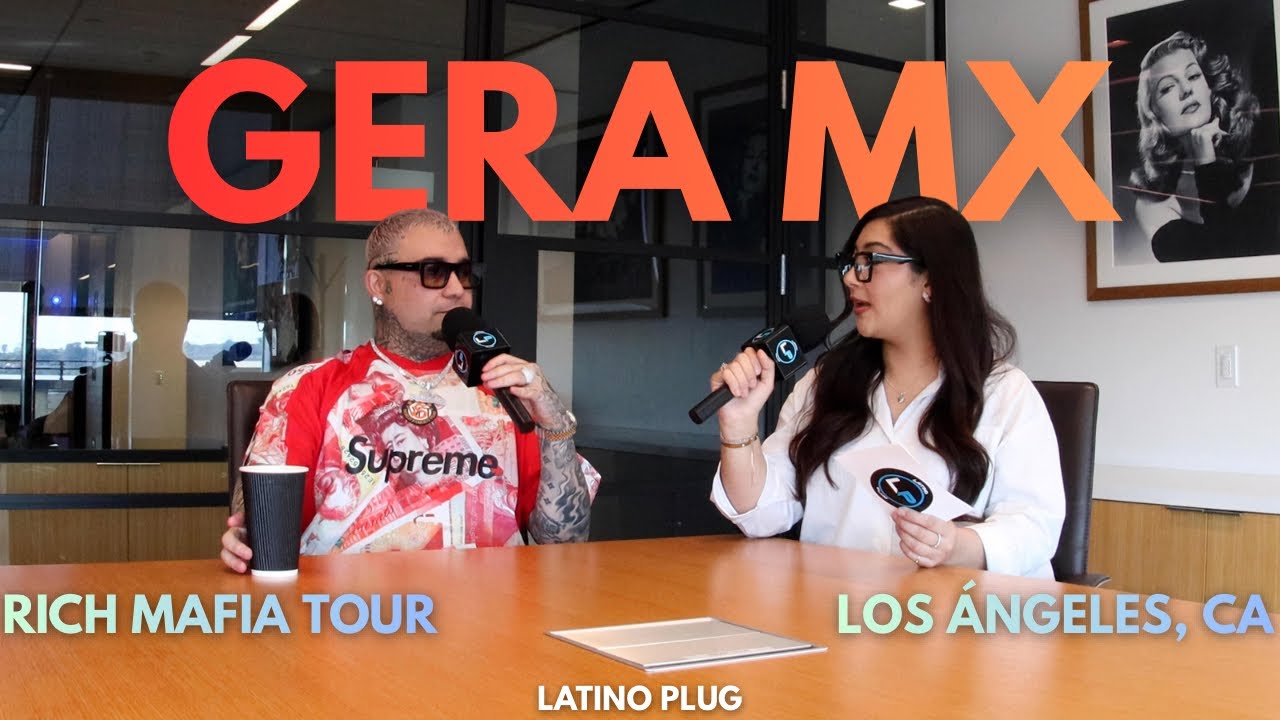 Entrevista a Gera MX previo a su show en Los Ángeles junto a Alemán con “Rich Mafia” tour