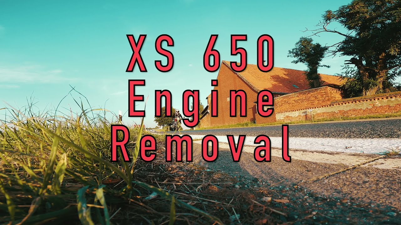 XS 650 Engine Removal Tutorial