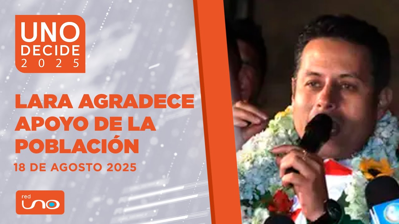 Edman Lara habla con la Red Uno