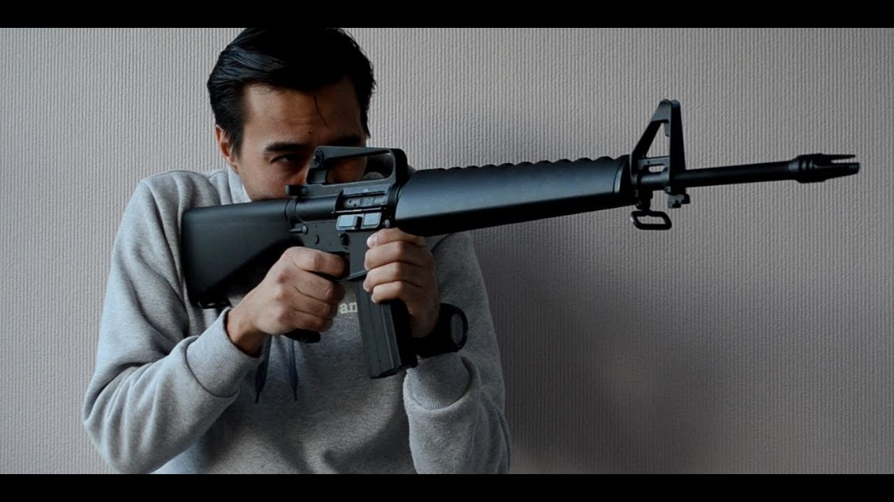 Обзор страйкбольной газовой винтовки G&P M16VN WOC