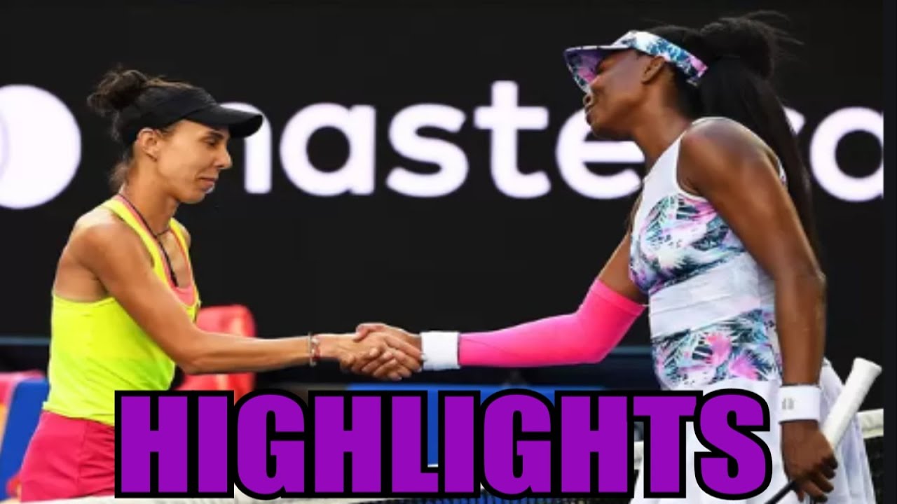 Venus Williams vs Mihaela Buzarnescu Highlights - Australian Open 2019 1R (Full HD)