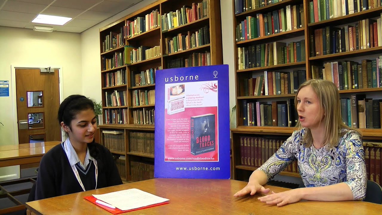 NGHS BBC school report - Author interview