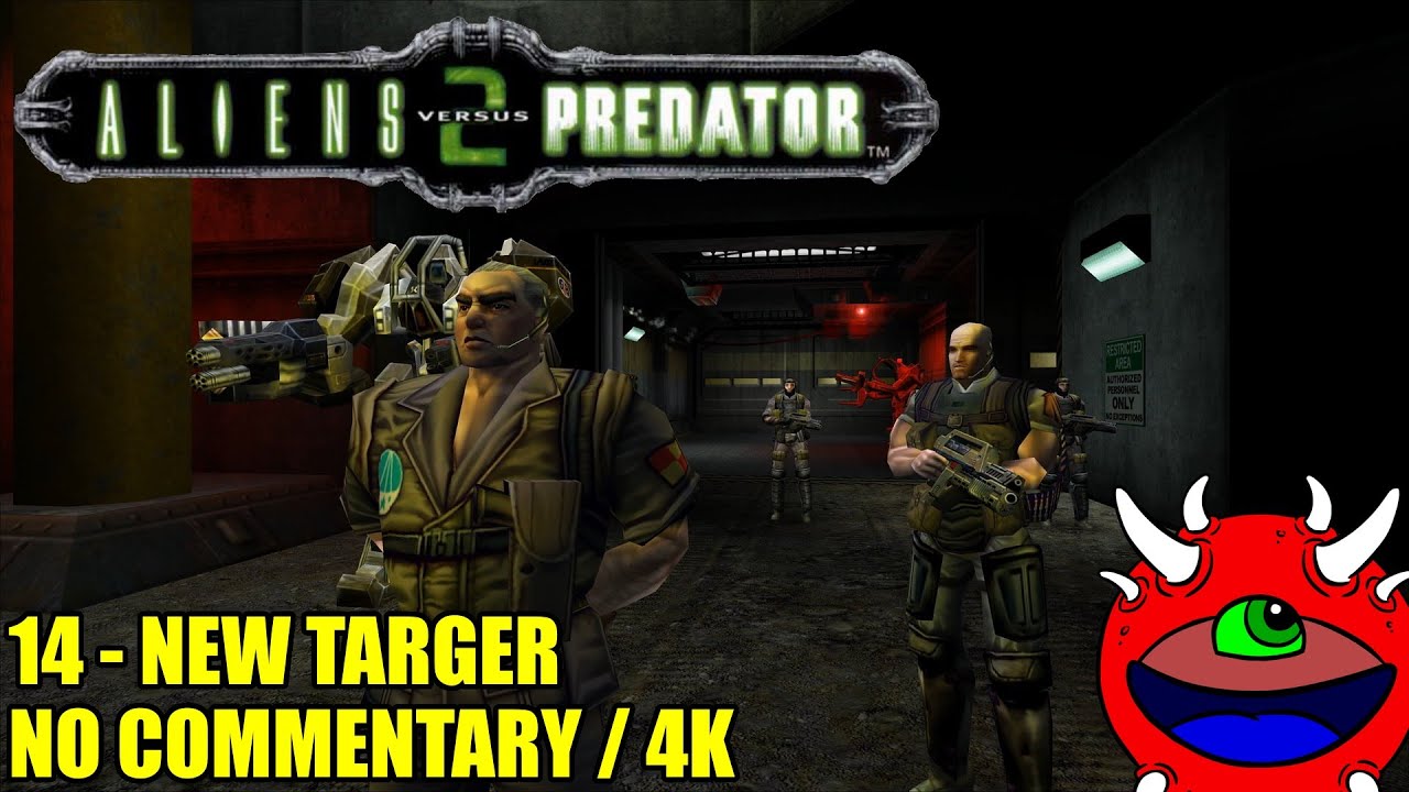 Aliens VS Predator 2 Gameplay - 14 New Target - 4K No Commentary
