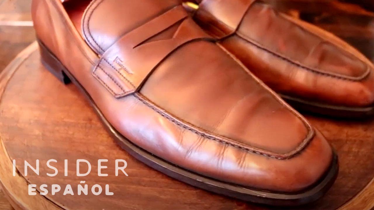 Restauración profesional de zapatos Ferragamo | Restauraciones | Insider Español