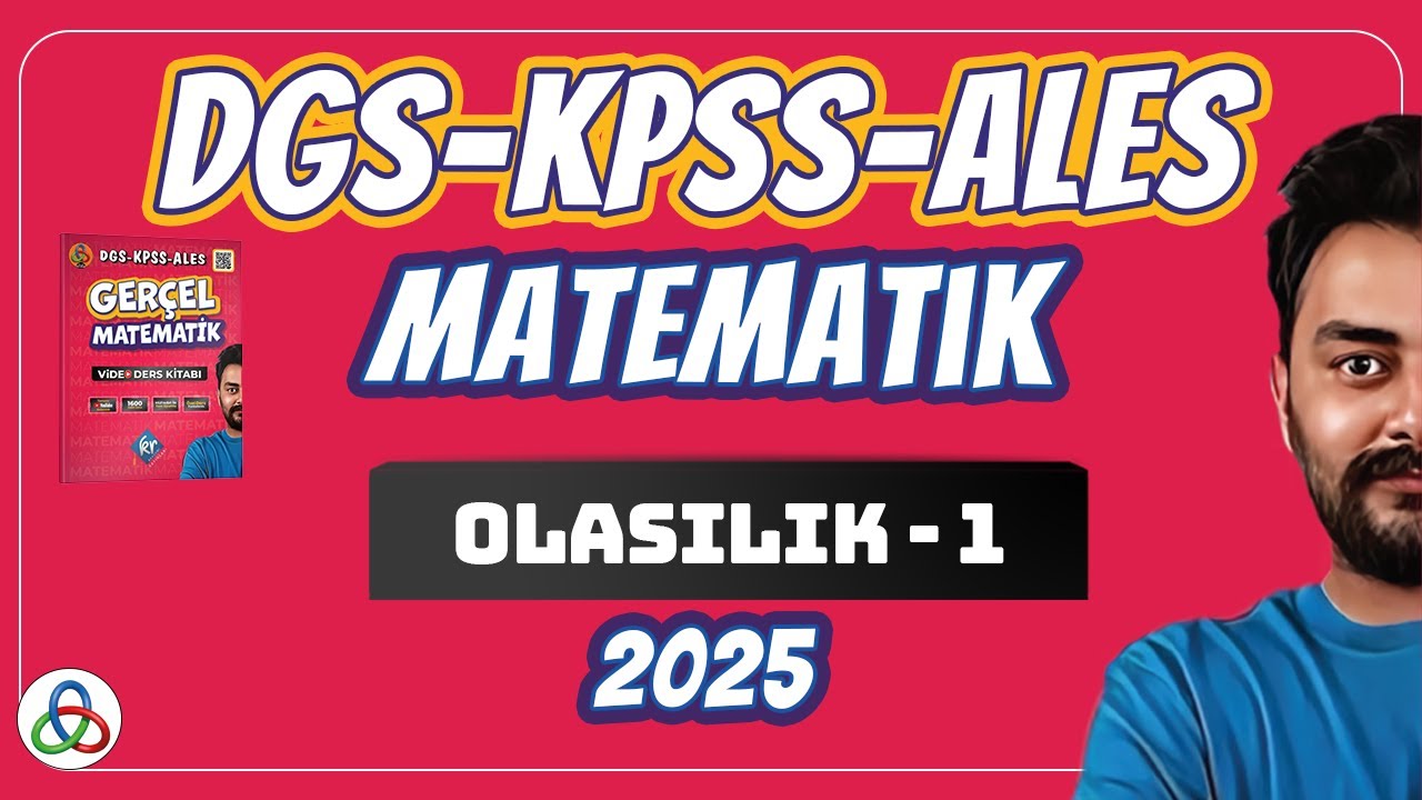Olasılık | 1. Video | YKS-DGS-KPSS-ALES Matematik | 2026 |