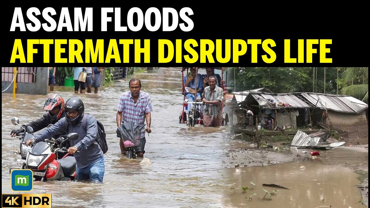 Assam Flood Crisis Deepens; Sivasagar District Battles Aftermath, Life Remains Disrupted