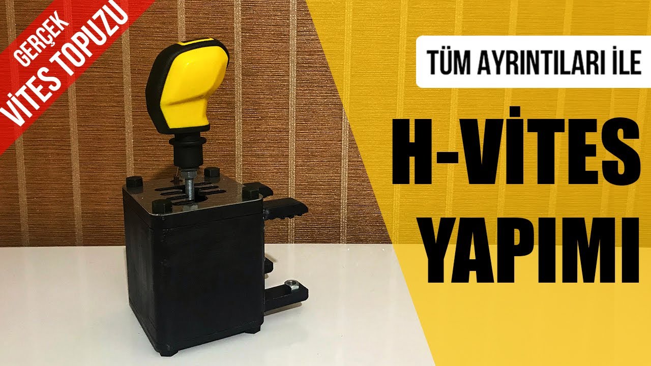 Arduino ile Yarış Simülatörü Serisi - H-Vites Yapımı - Bölüm 5