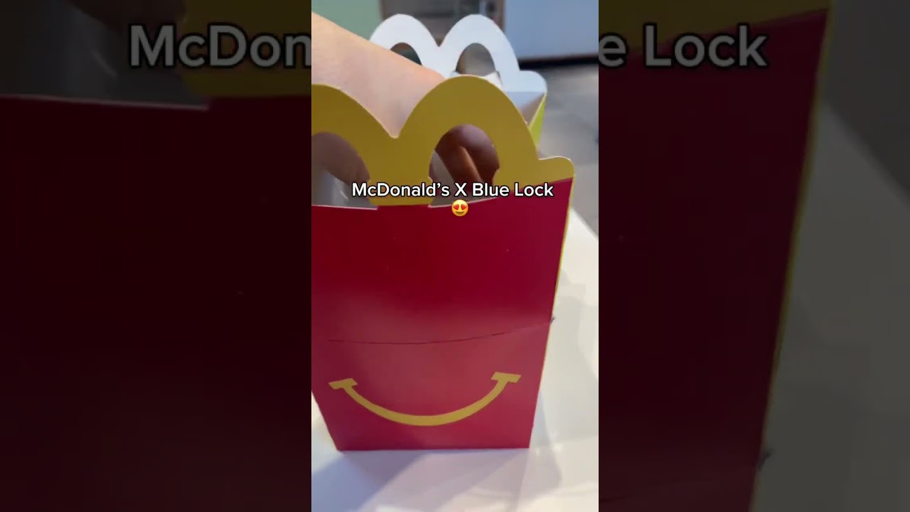 McDonald&rsquo;s X Blue Lock #bluelock #mcdonalds