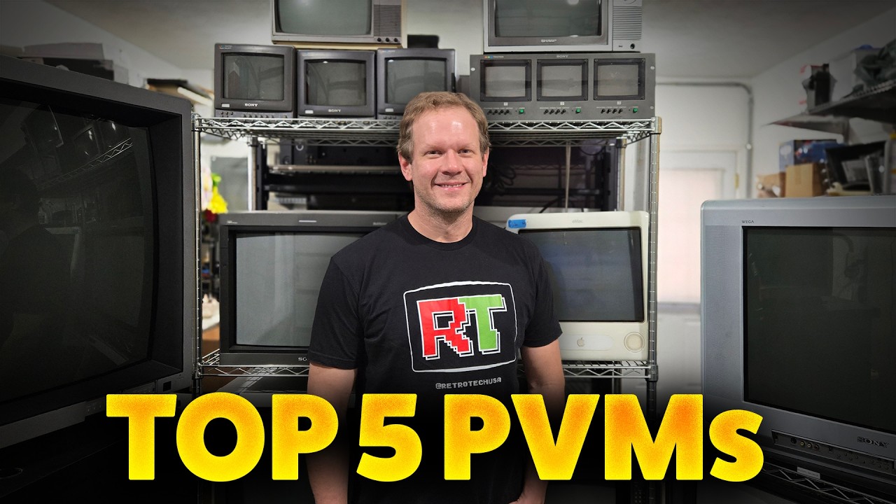 Пять лучших PVM — аналоговое издание с ЭЛТ
