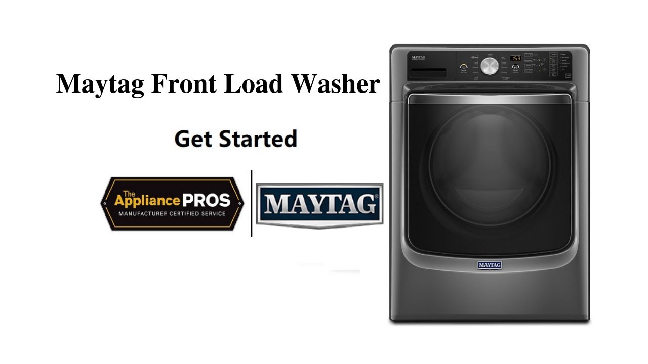 How to Use a Maytag&reg;  Front Load Washer