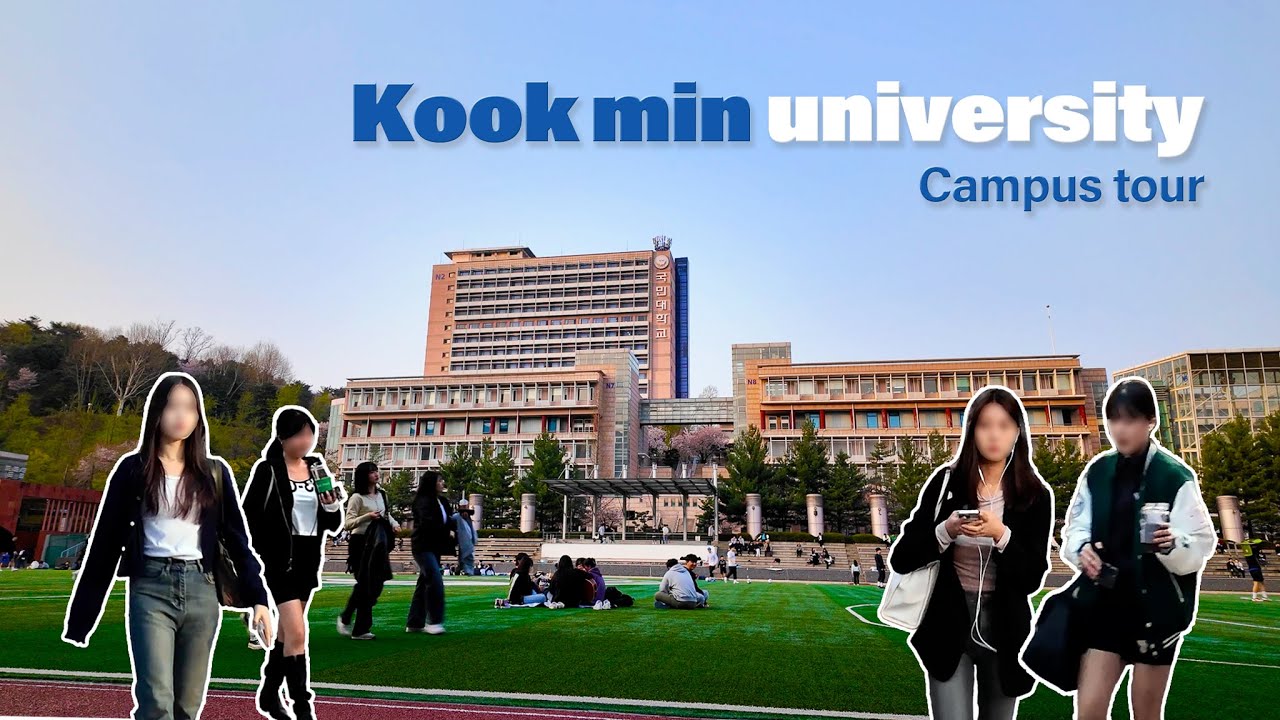🌸🌸같이 걷는 국민대 서울 캠퍼스 투어 | Kookmin University Seoul Campus Tour | 4k HDR | KOREA College