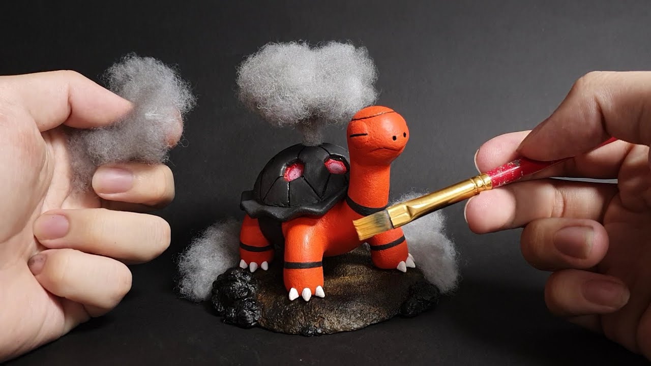 Sculpting Torkoal | Pokemon