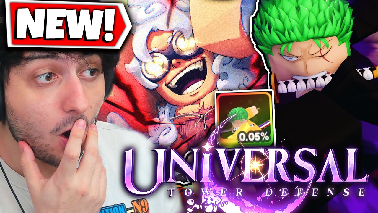 Развитие СВЕРХМОЩНЫХ юнитов из One Piece в Universal Tower Defense X!