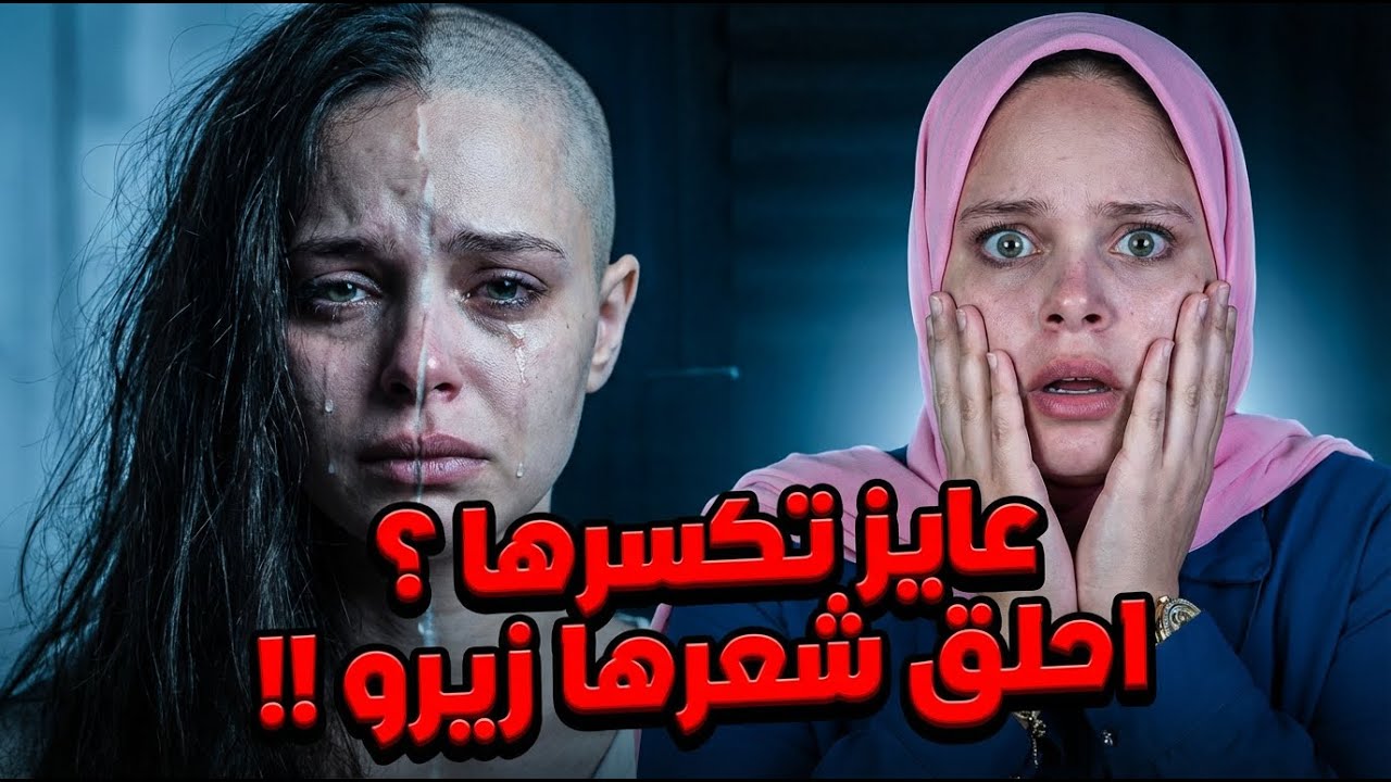 عايز تكسرها احلق لها شعرها !! حماتي امرت جوزي يحلقلي شعري زيرو عشان يكسرني ...