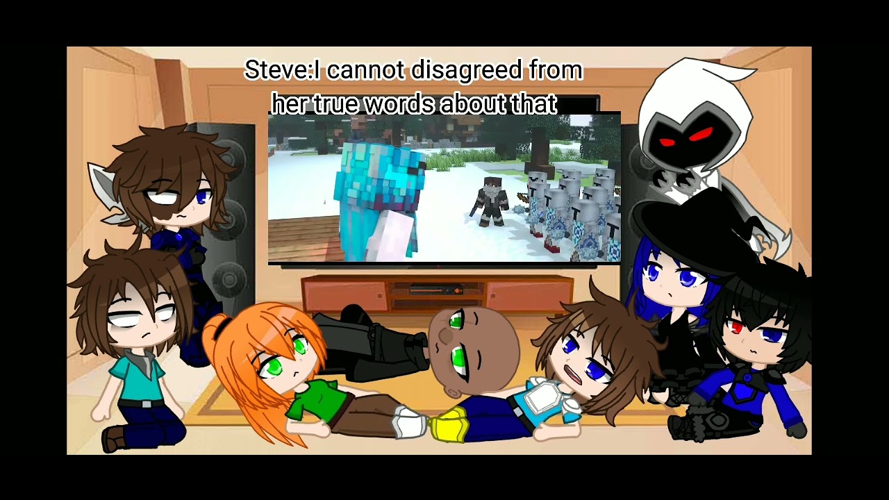 Minecraft reacts to 