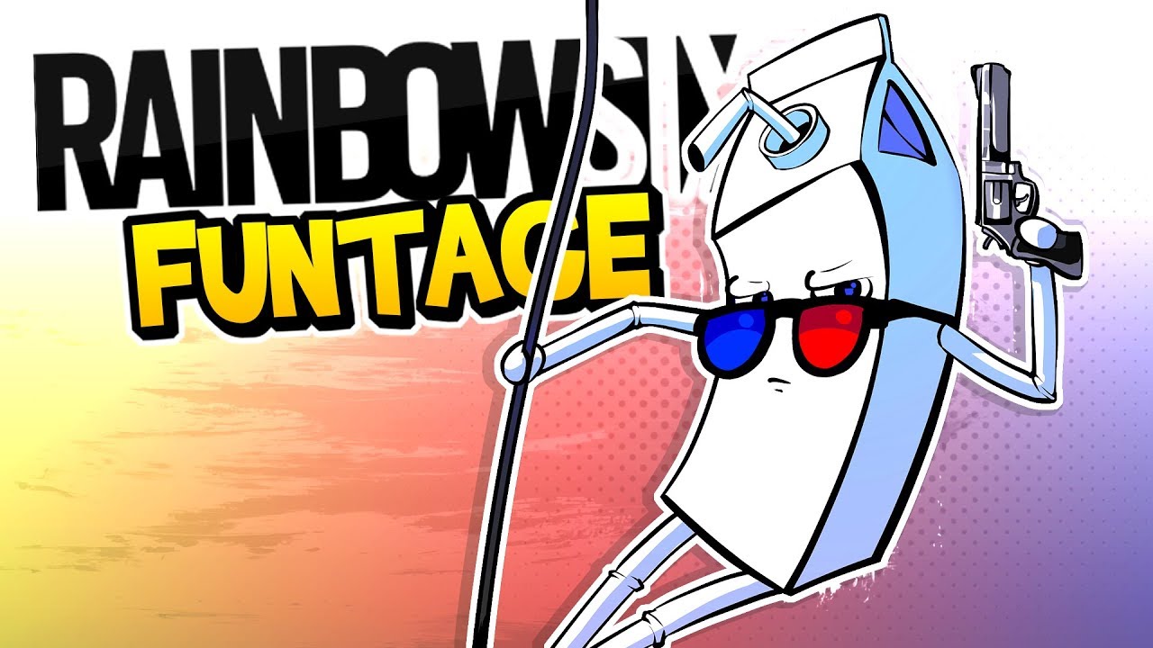 Rainbow Six Siege FUNTAGE! - Corner Trap, RAGE & More!
