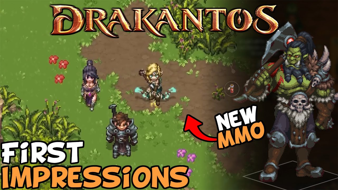 Drakantos - Nowa gra Pixel MMORPG &bdquo;Czy warto zagrać?&rdquo;