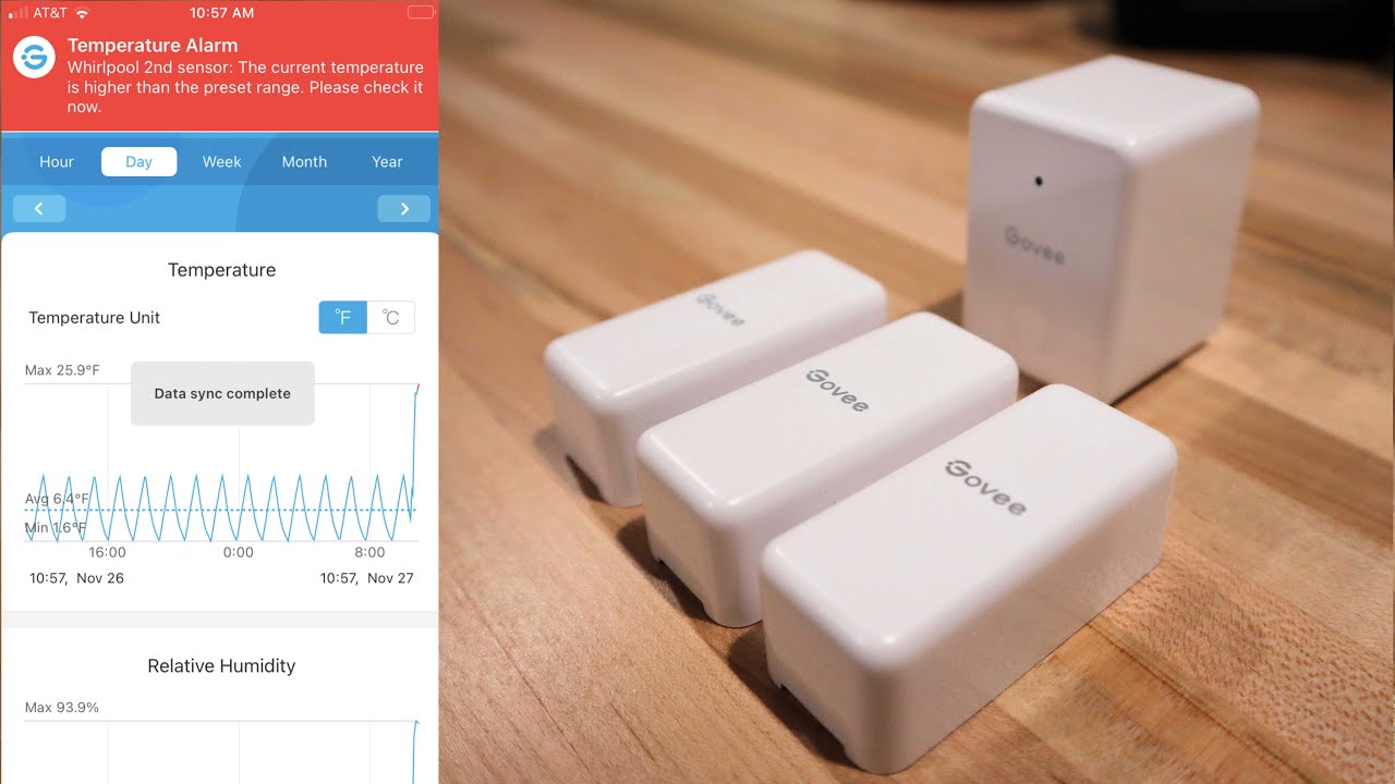 Best WIFI Thermometer for Monitoring Freezer Temperature with Alerts | Govee Thermometer H5151
