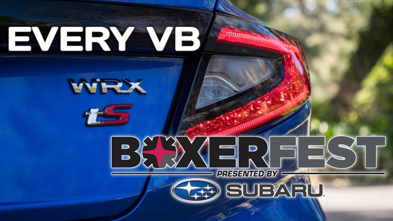 Every VB WRX Build | #Boxerfest 2024