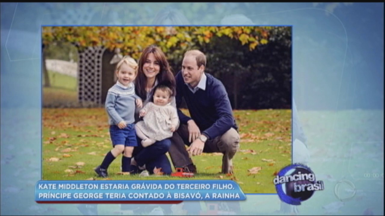 Hora da Venenosa: Kate Middleton pode estar grávida do terceiro filho