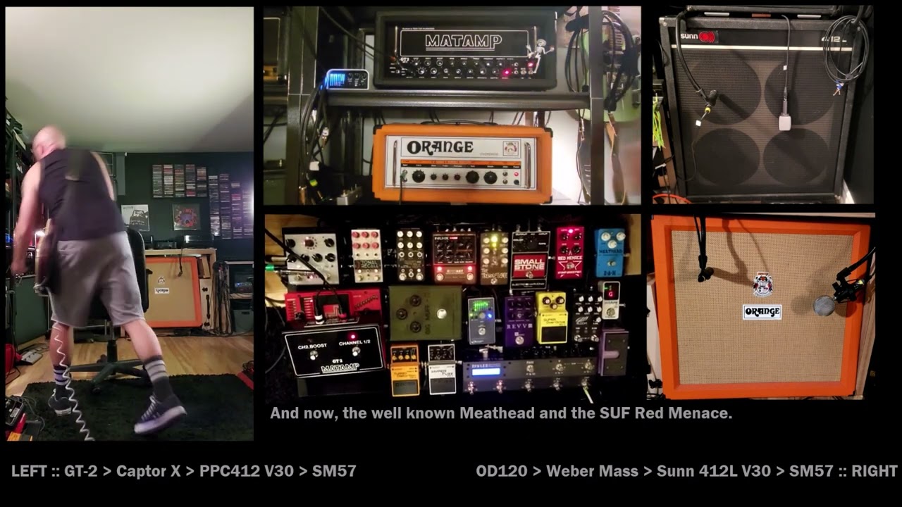 Stoner/Doom/Gear/Demo : MATAMP Gt-2 vs ORANGE OD120