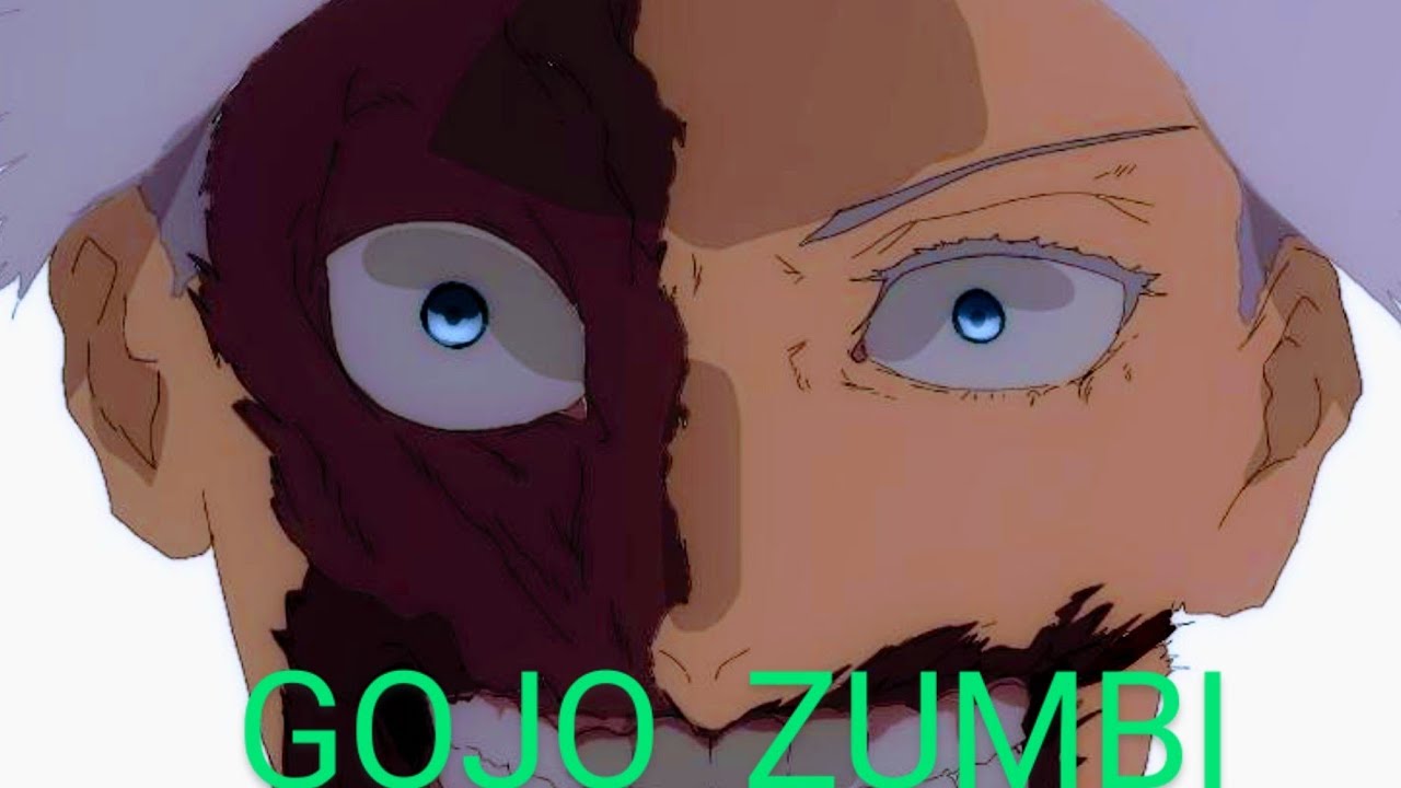 Lutei contra o gojo zumbi no jujutsu Shenanigans 