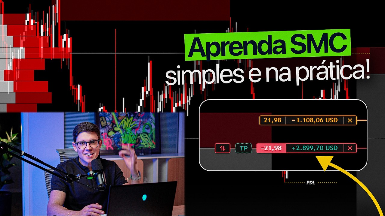 Aprenda SMC direto na Prática com esse Trade que peguei...