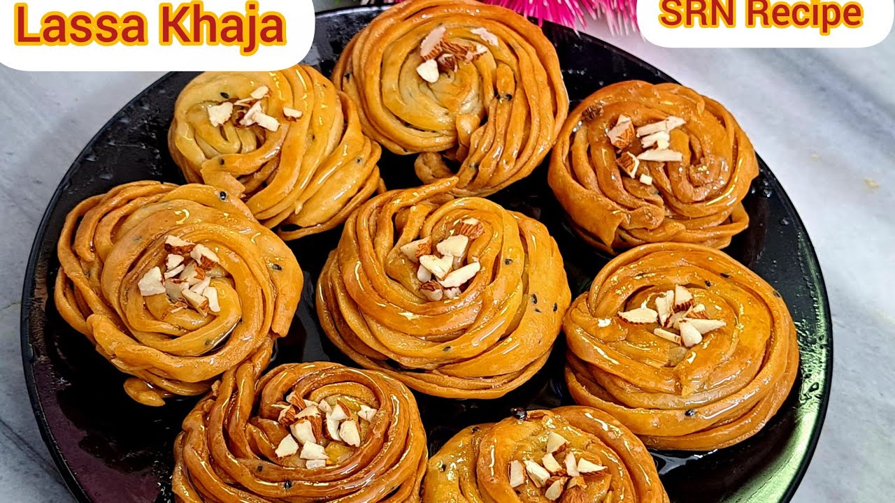 Viral Lassa Khaja||Khaja Recipe|| লাচ্ছা খাজা বানিয়ে দেখুন যত খাবেন তত খেতে ইচ্ছা হবে|misti recipe