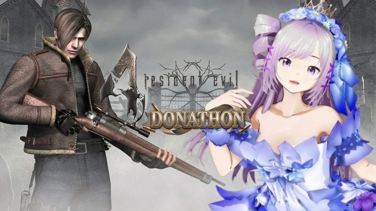 【Resident Evil 4 + Freetalk + Donathon】 biar cpt kabur,krna sy skill issue awokw #mediashareon