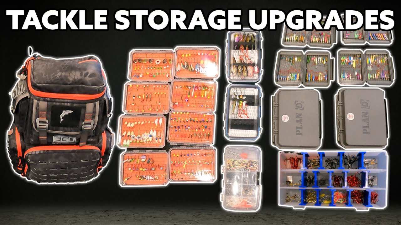 Ice Fishing Tackle Storage Tips & Gear Organization - Ego Kryptek Bag