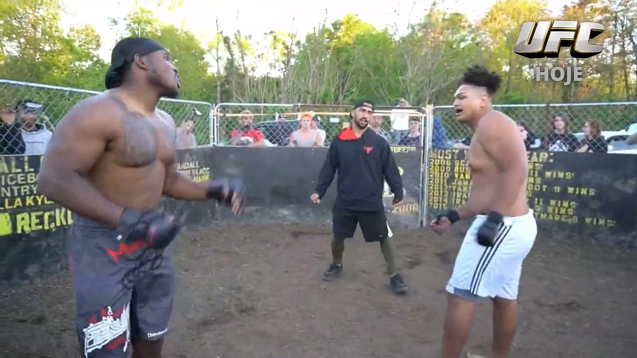 Lutador de rua: MAMMOTH vs STEE, briga da rua violenta | MMA news