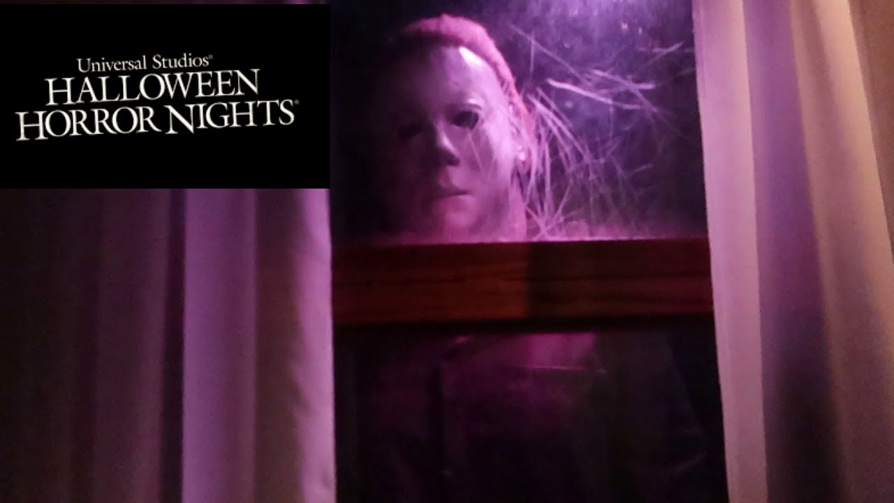 HALLOWEEN 4 maze at Halloween Horror Nights 2021 Universal Studios Hollywood