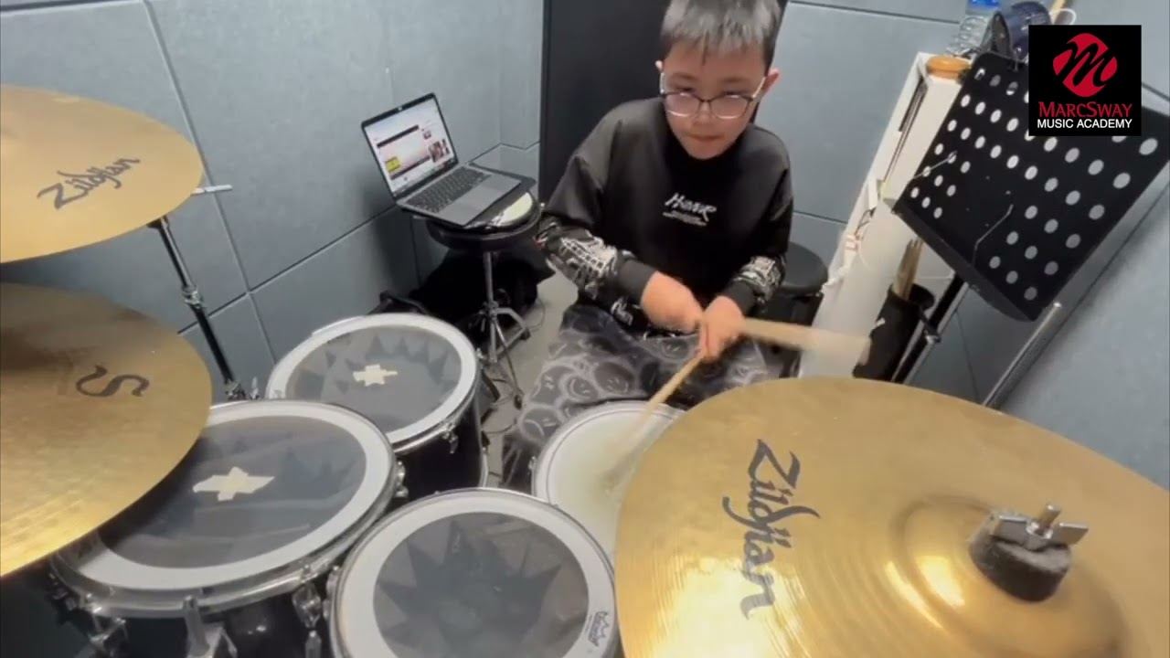 YAOSOBI-怪物(Drum Cover) By Caspar@MarcSway Music