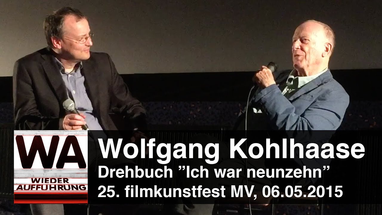 Wolfgang Kohlhaase - Filmgespräch 