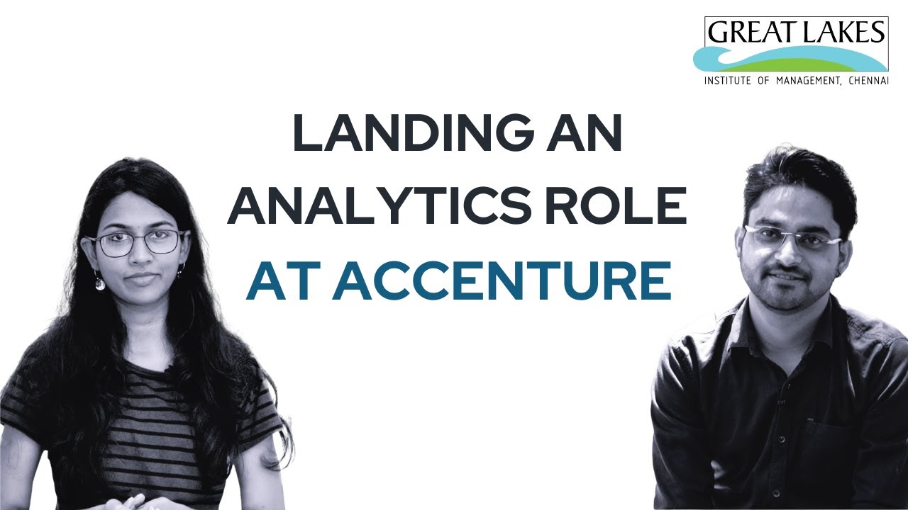 How I landed an Analytics role at Accenture | Great Lakes PGPM Placements Journey