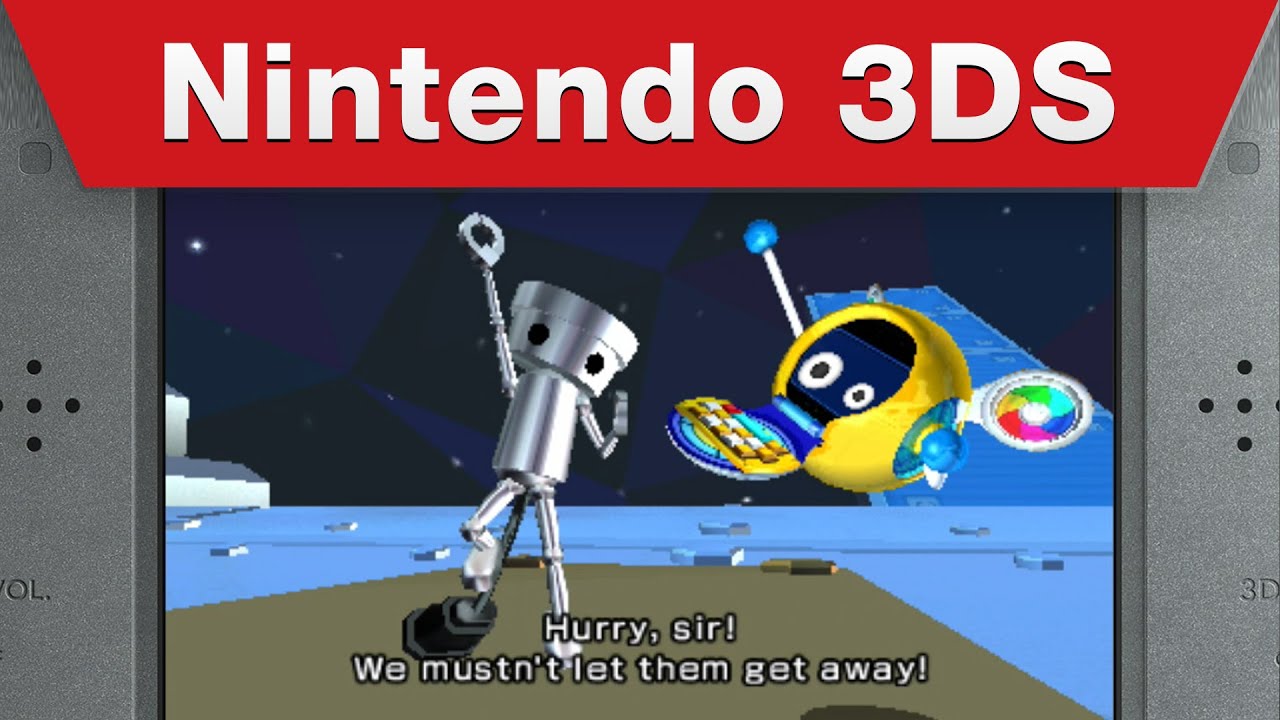 Nintendo 3DS - Chibi-Robo! Zip Lash Gameplay Trailer